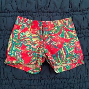 Lilly Pulitzer Callahan Shorts Tropical Print